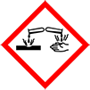 Piktogramm Gefahrenzeichen GHS05