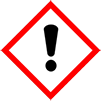 Piktogramm Gefahrenzeichen GHS07