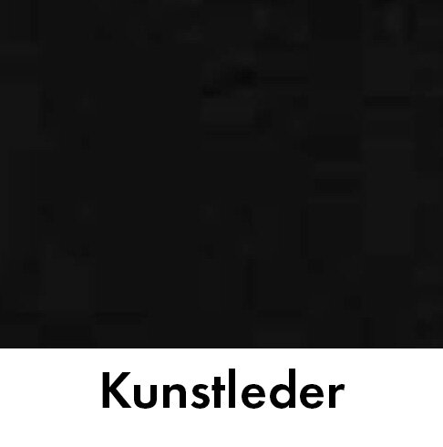 Kunstleder | Schwarz